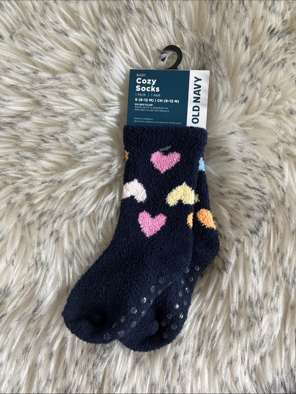 6-12M NWT Old Navy Unisex Cozy Baby Socks